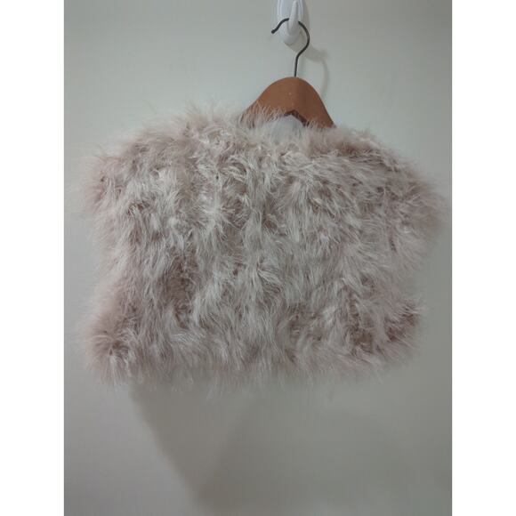Bubish Blush Berlin Real Feather Bolero Shrug - Picture 7 of 7
